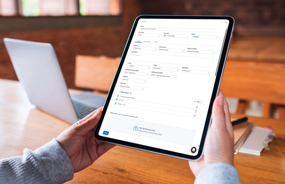Standardize key issue attributes for uniform data collection and analysis across projects